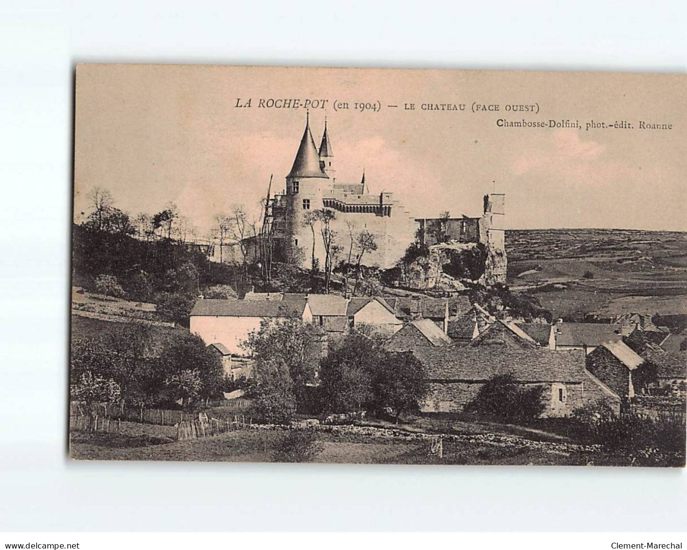 LA ROCHE POT : Le Château - Très Bon état - Sonstige & Ohne Zuordnung