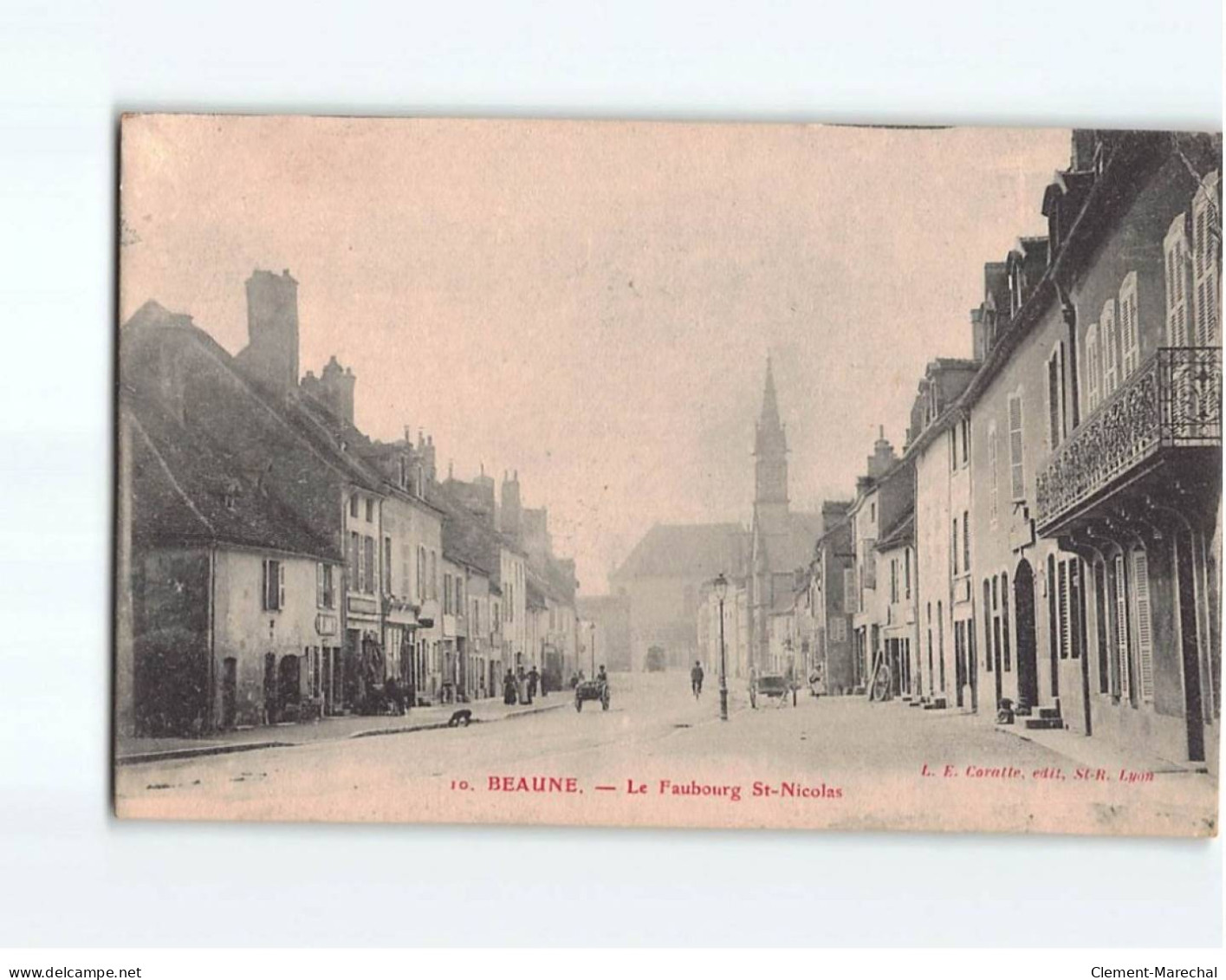 BEAUNE : Le Faubourg Saint-Nicolas - Très Bon état - Beaune