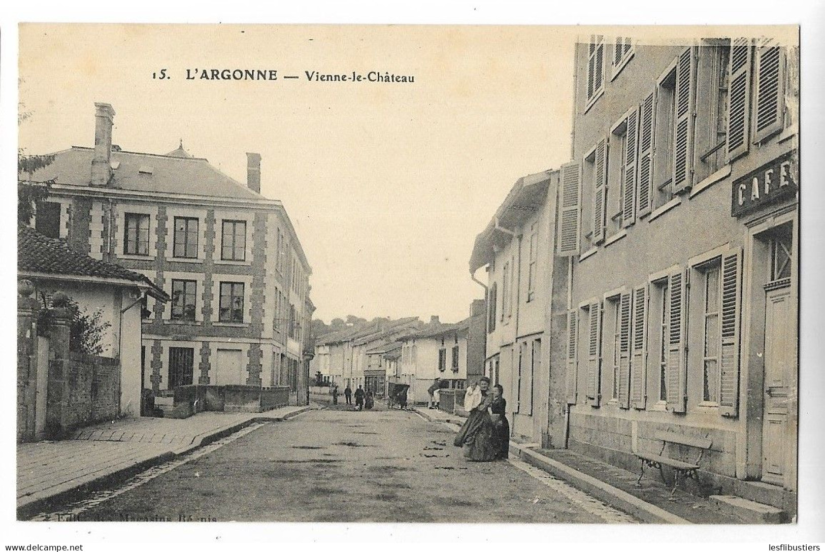 CPA 51 L' ARGONNE - Vienne-le-Château - Other & Unclassified