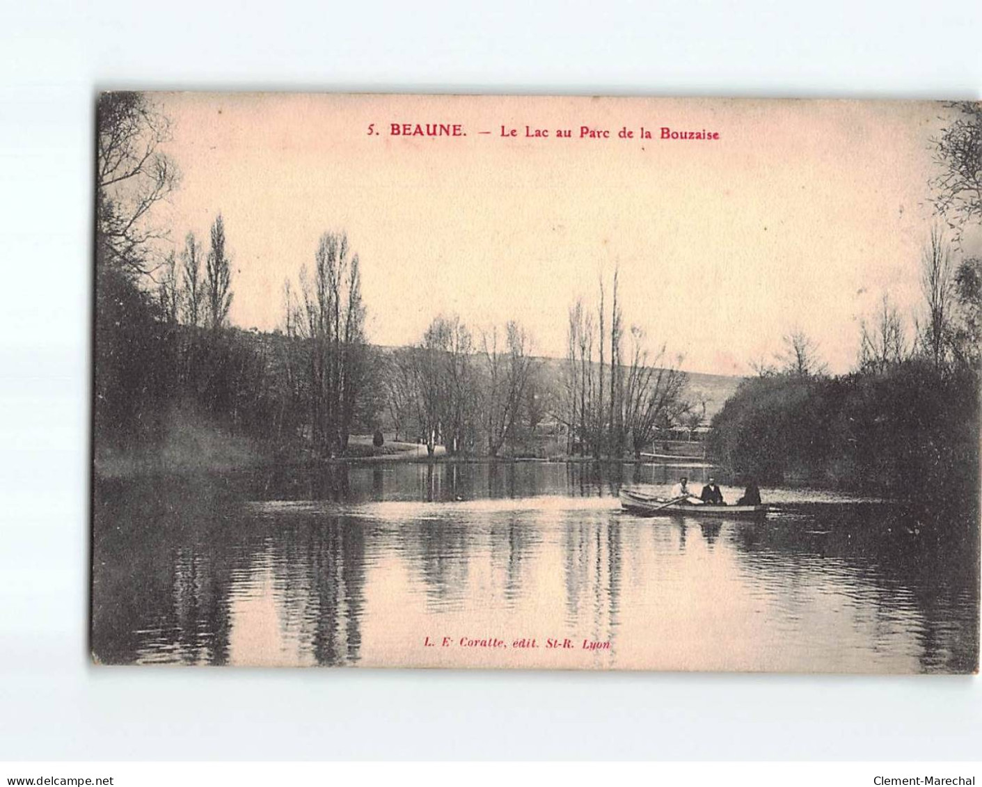 BEAUNE : Le Lac Au Parc De La Bouzaise - état - Beaune