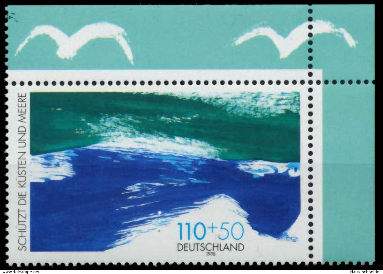 BRD 1998 Nr 1989 Postfrisch ECKE-ORE X6C8F3A - Unused Stamps