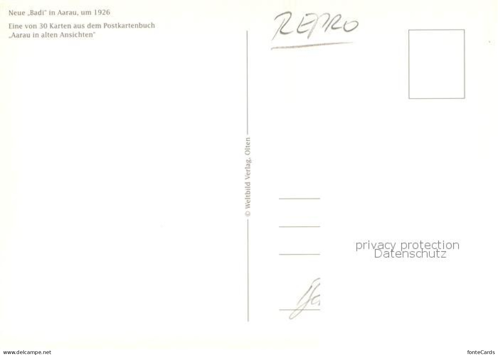 13759209 Aarau AG Schwimmbad Aarau AG - Andere & Zonder Classificatie