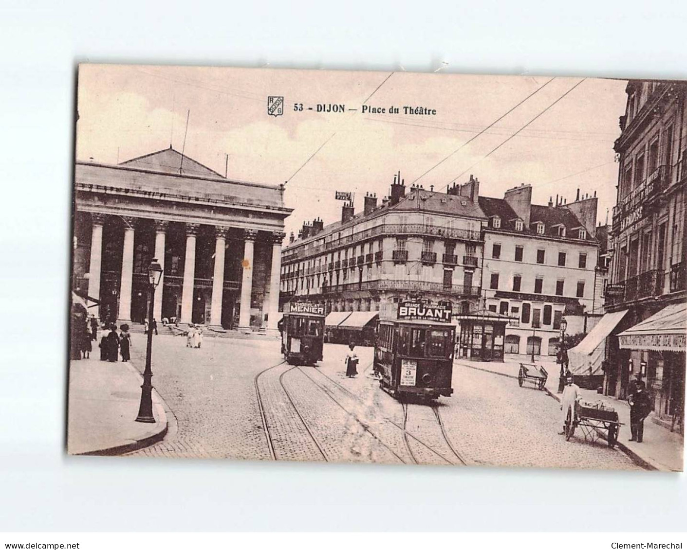 DIJON : Place Du Théâtre - Très Bon état - Dijon