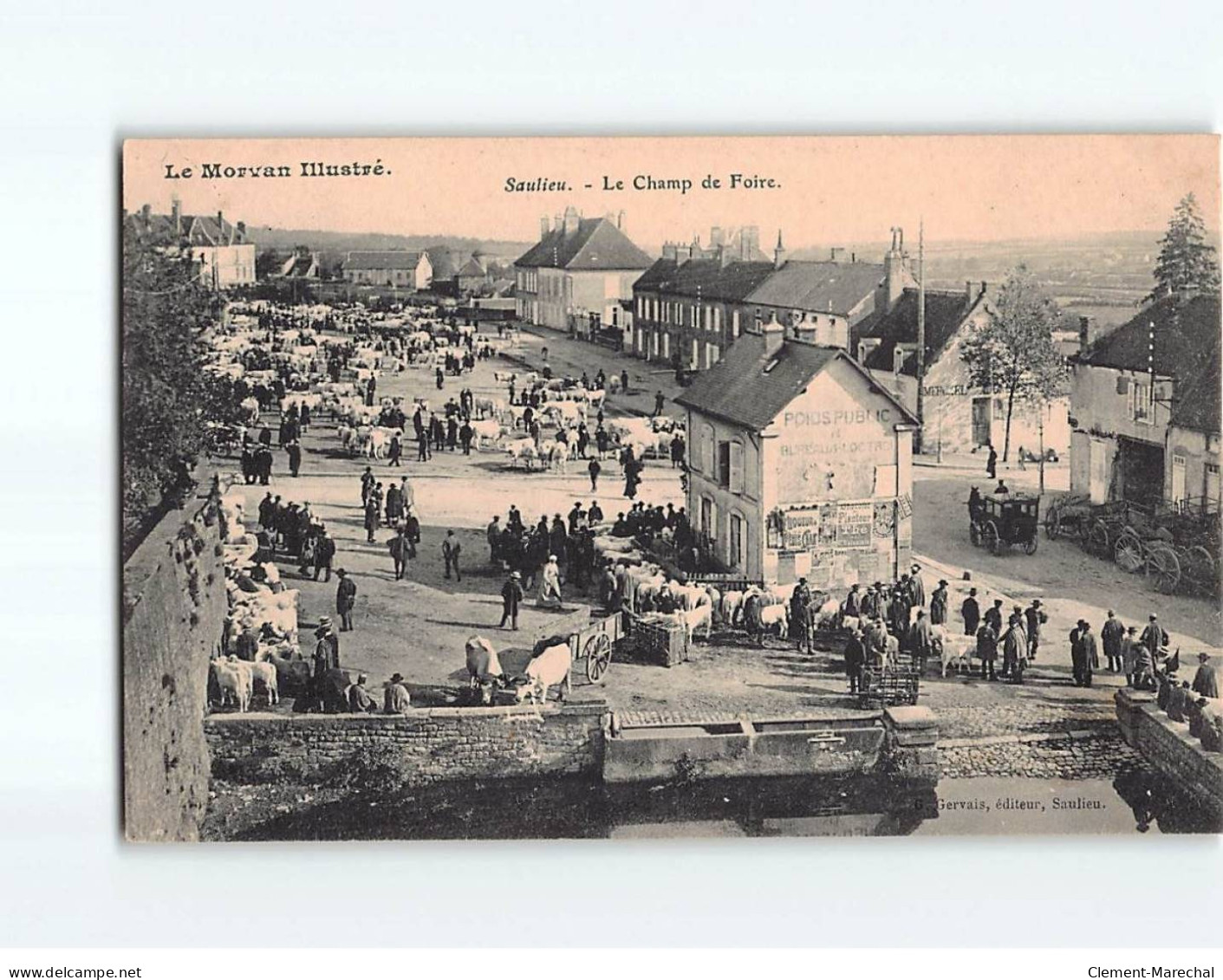 SAULIEU : Le Champ De Foire - Très Bon état - Saulieu