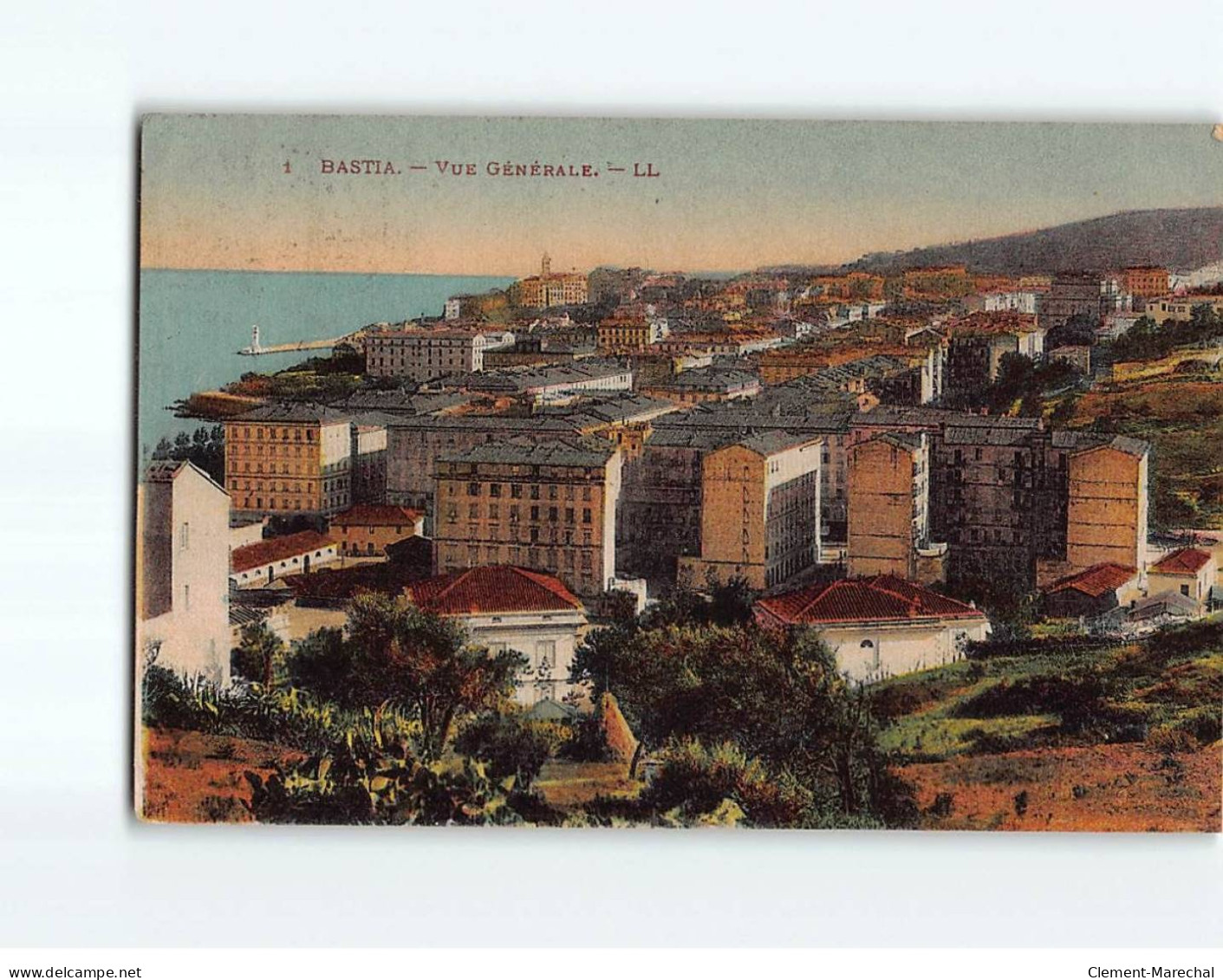 BASTIA : Vue Générale - état - Bastia