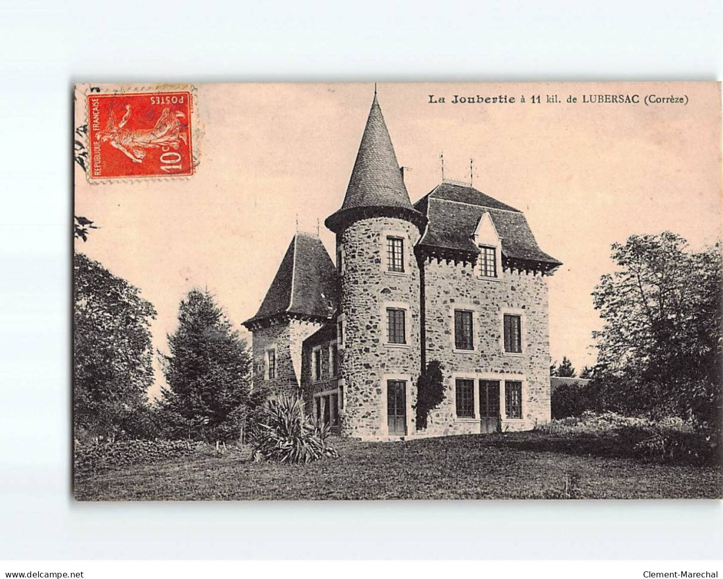 LA JOUBERTIE : Château - Très Bon état - Autres & Non Classés