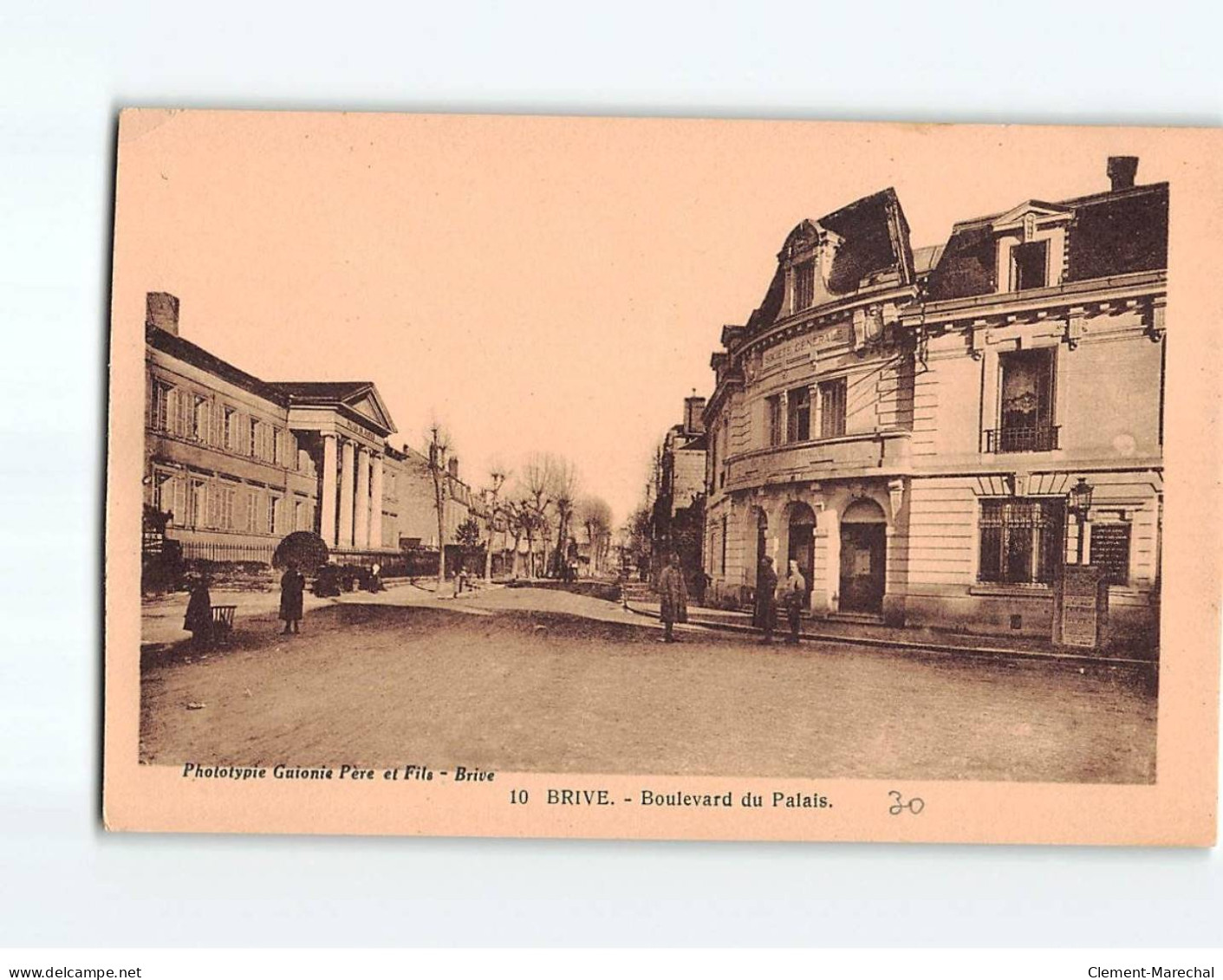 BRIVE : Boulevard Du Palais - état - Brive La Gaillarde