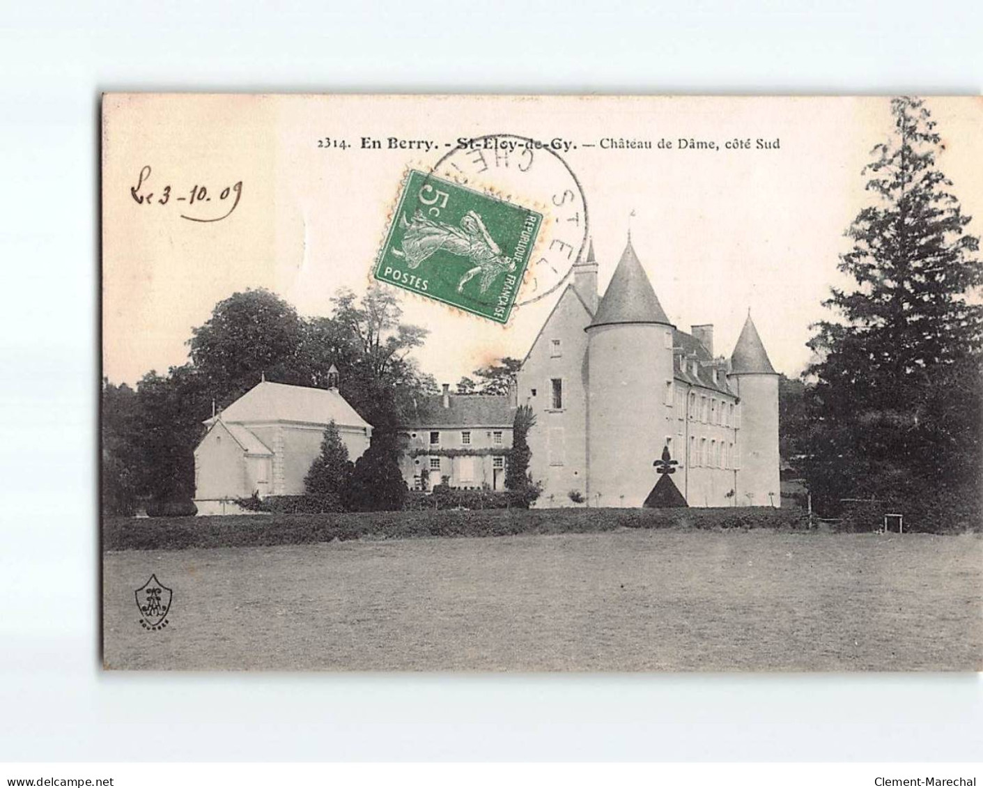 SAINT ELOY DE GY : Château De Dâme - Très Bon état - Sonstige & Ohne Zuordnung