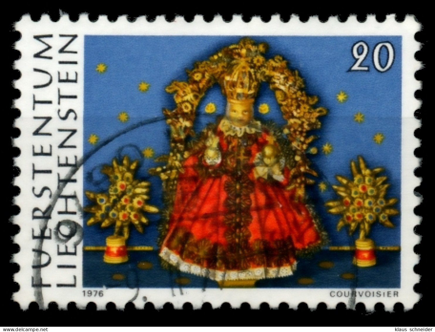 LIECHTENSTEIN 1976 Nr 662 Zentrisch Gestempelt X6E97B6 - Usati