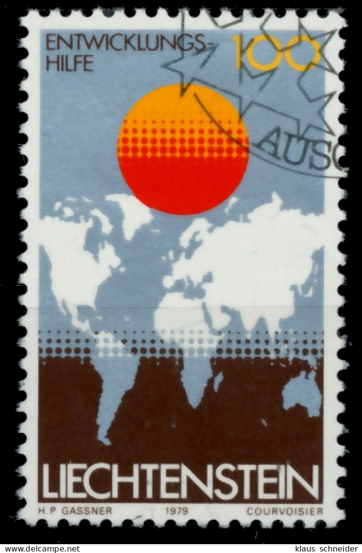 LIECHTENSTEIN 1979 Nr 730 Gestempelt SB4E29E - Usati