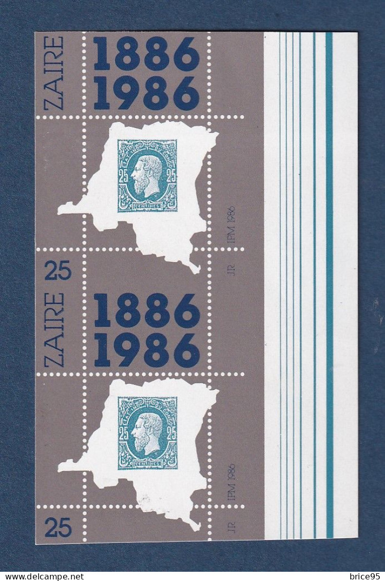 Zaïre - YT N° 1229 ** - Neuf Sans Charnière - ND - Non Dentelé - 1986 - Unused Stamps