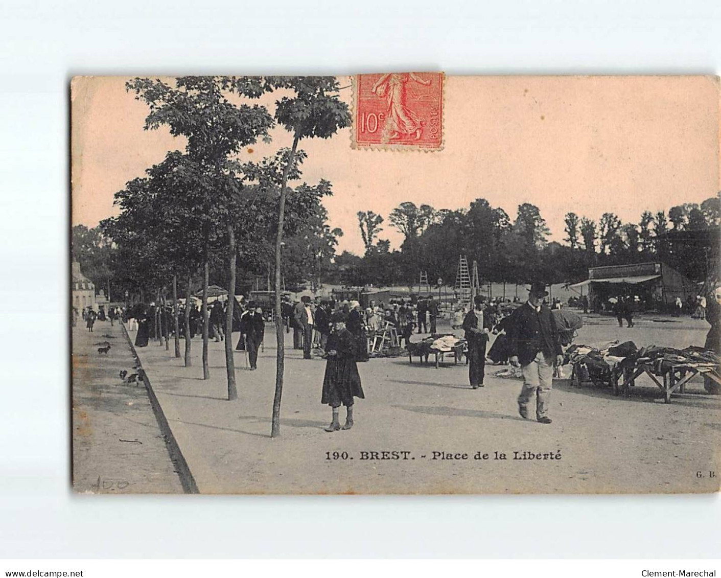 BREST : Place De La Liberté - état - Brest