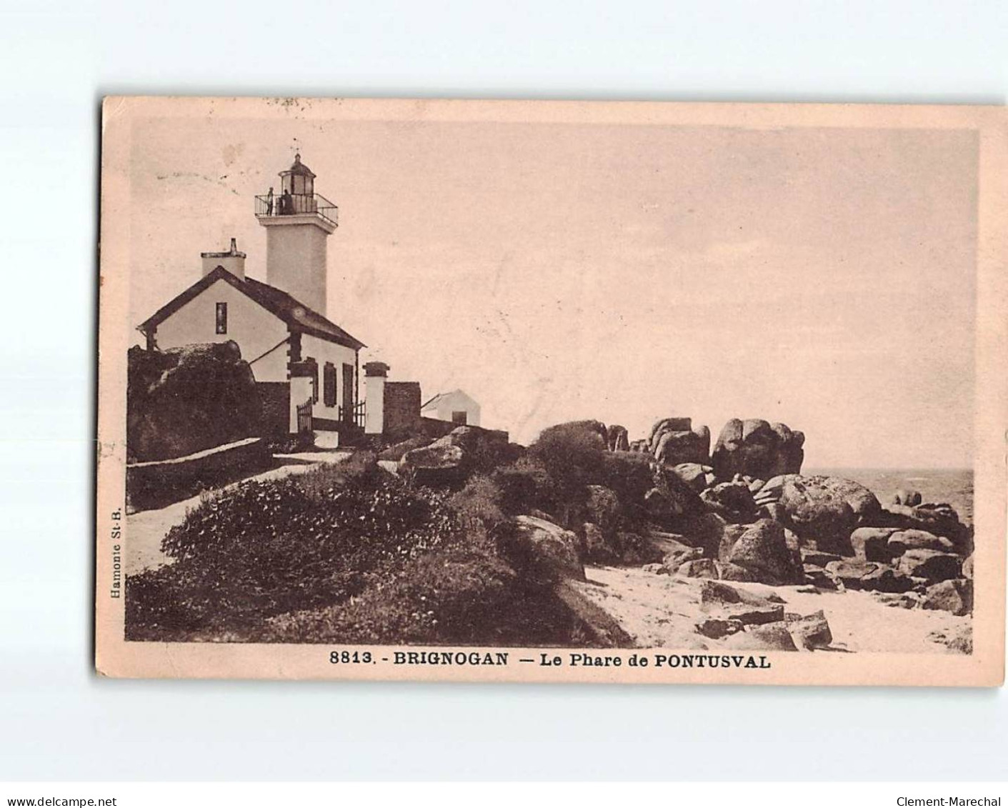 BRIGNOGAN : Le Phare De Pontusval - état - Brignogan-Plage