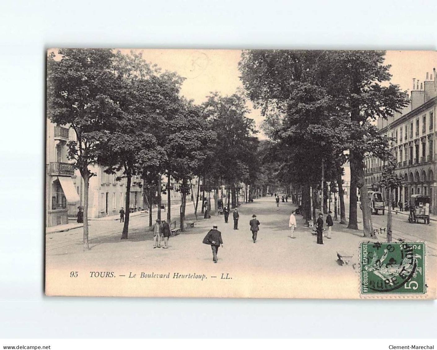 TOURS : Le Boulevard Heurteloup - Très Bon état - Tours