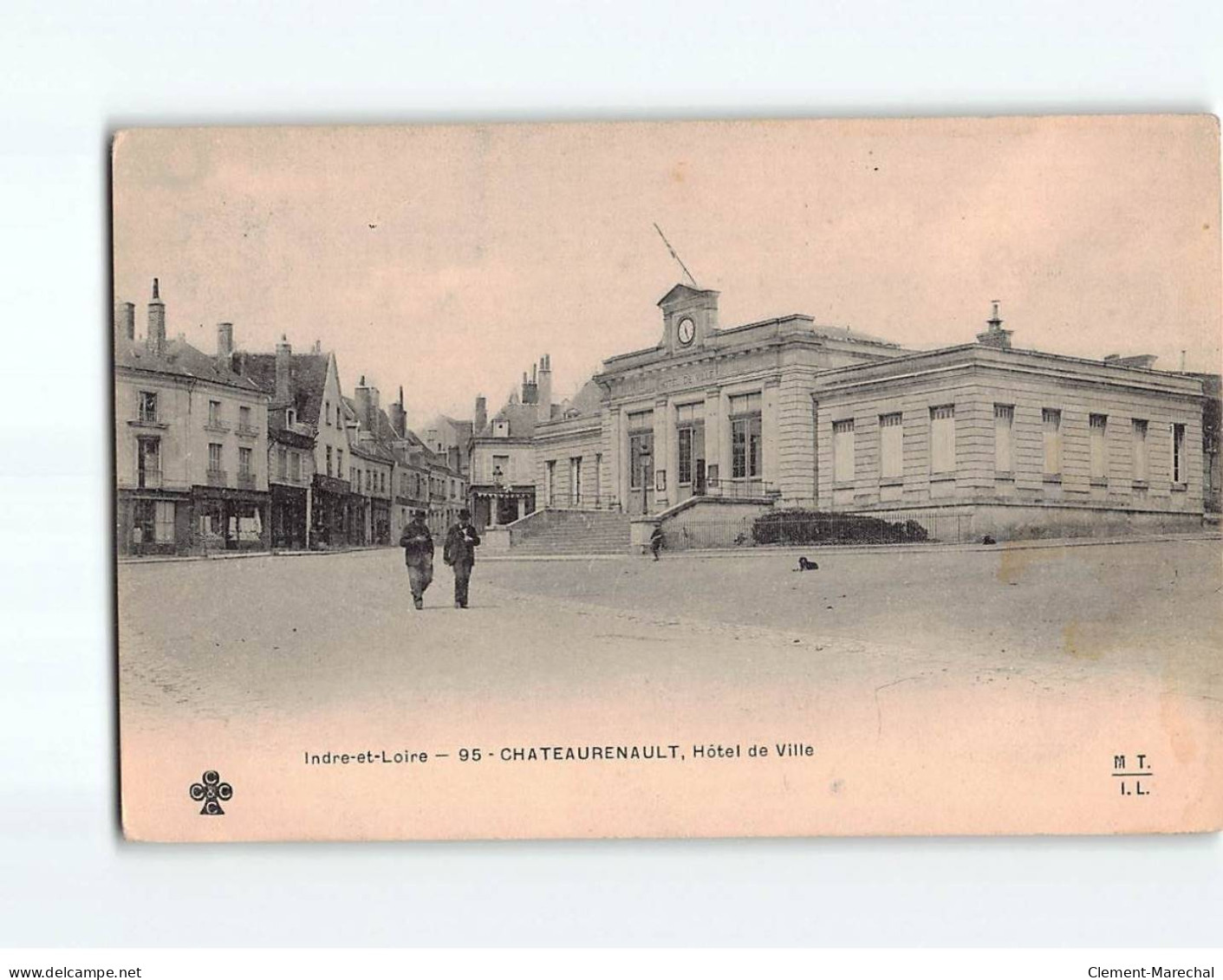 CHATEAURENAULT : Hôtel De Ville - état - Sonstige & Ohne Zuordnung