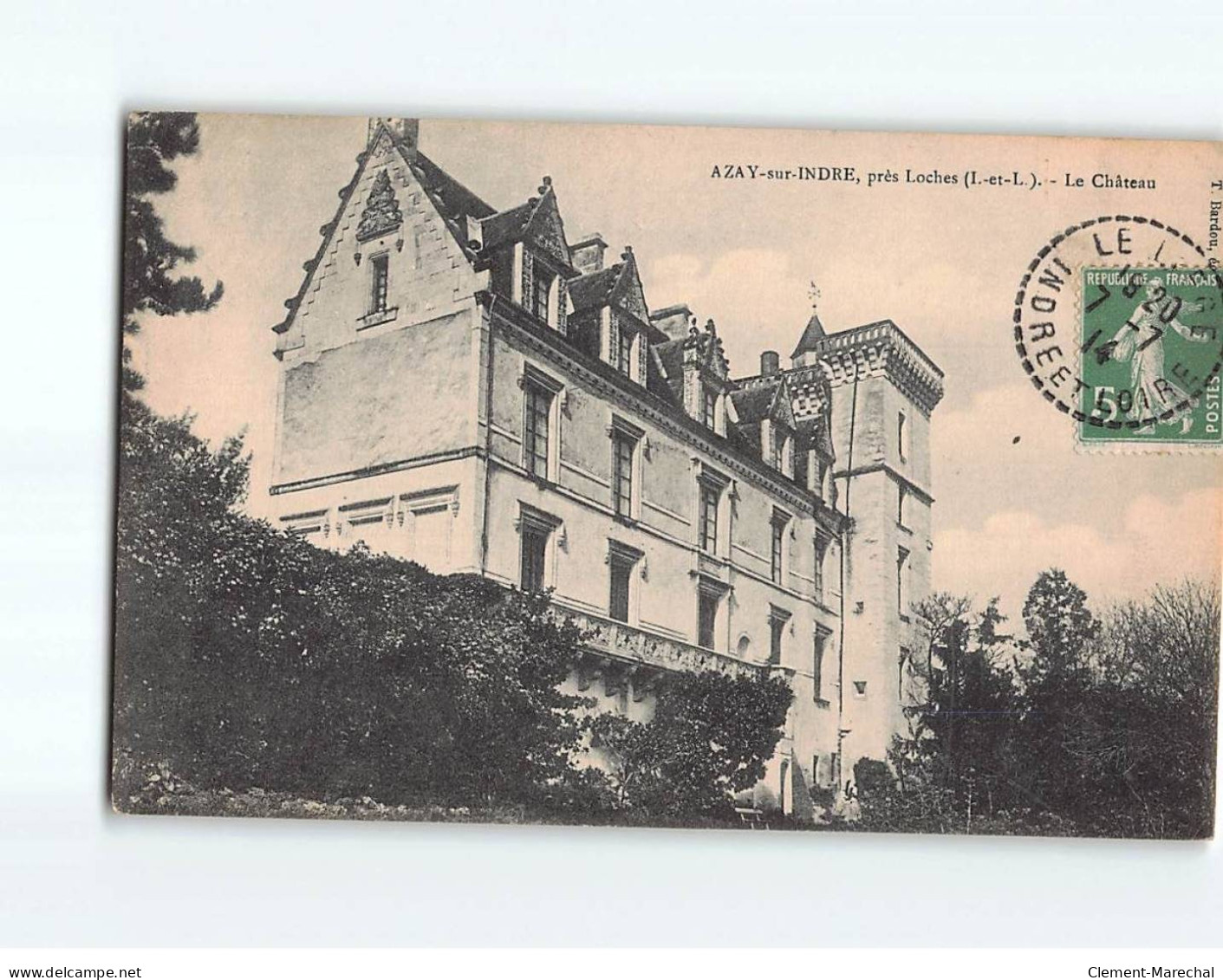 AZAY SUR INDRE : Le Château - état - Sonstige & Ohne Zuordnung