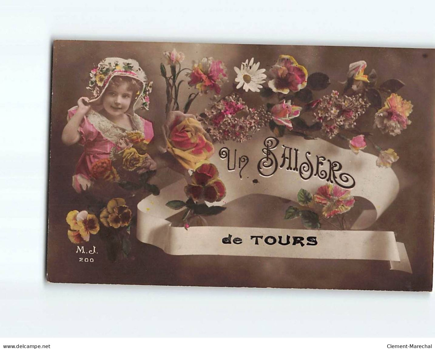 TOURS : Carte Souvenir - état - Tours