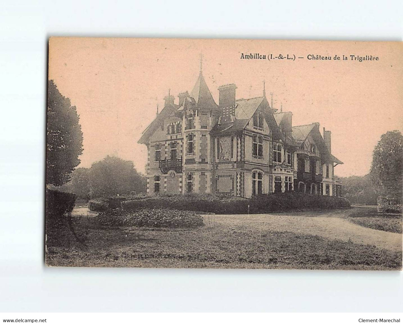AMBILLOU : Château De La Trigalière - état - Altri & Non Classificati