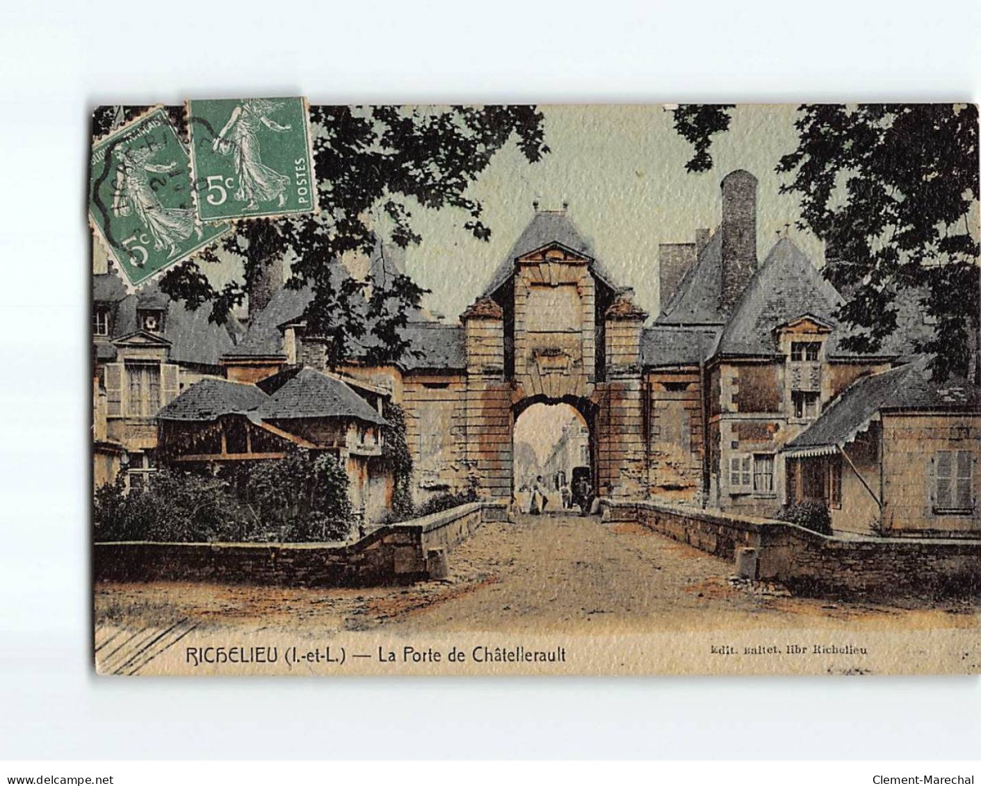 RICHELIEU : La Porte De Châtellerault - état - Andere & Zonder Classificatie