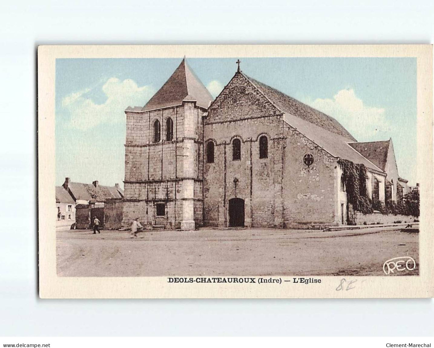 DEOLS CHATEAUROUX : L'Eglise - Très Bon état - Andere & Zonder Classificatie