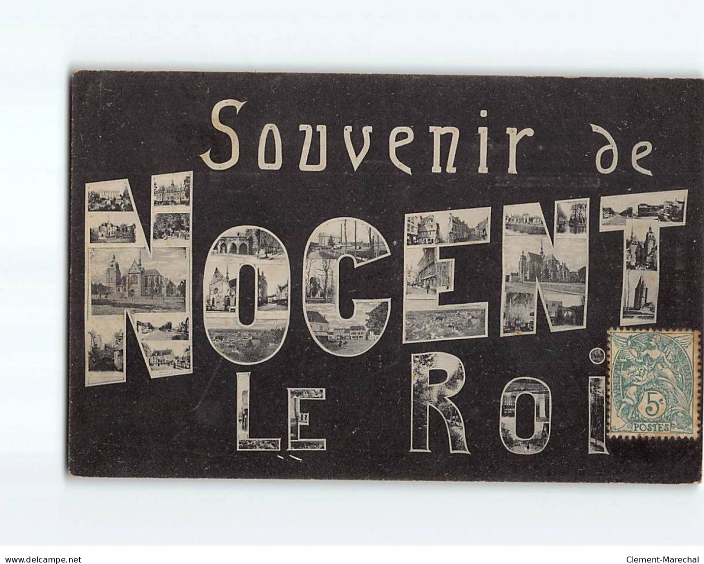 NOGENT LE ROI : Carte Souvenir - état - Nogent Le Roi