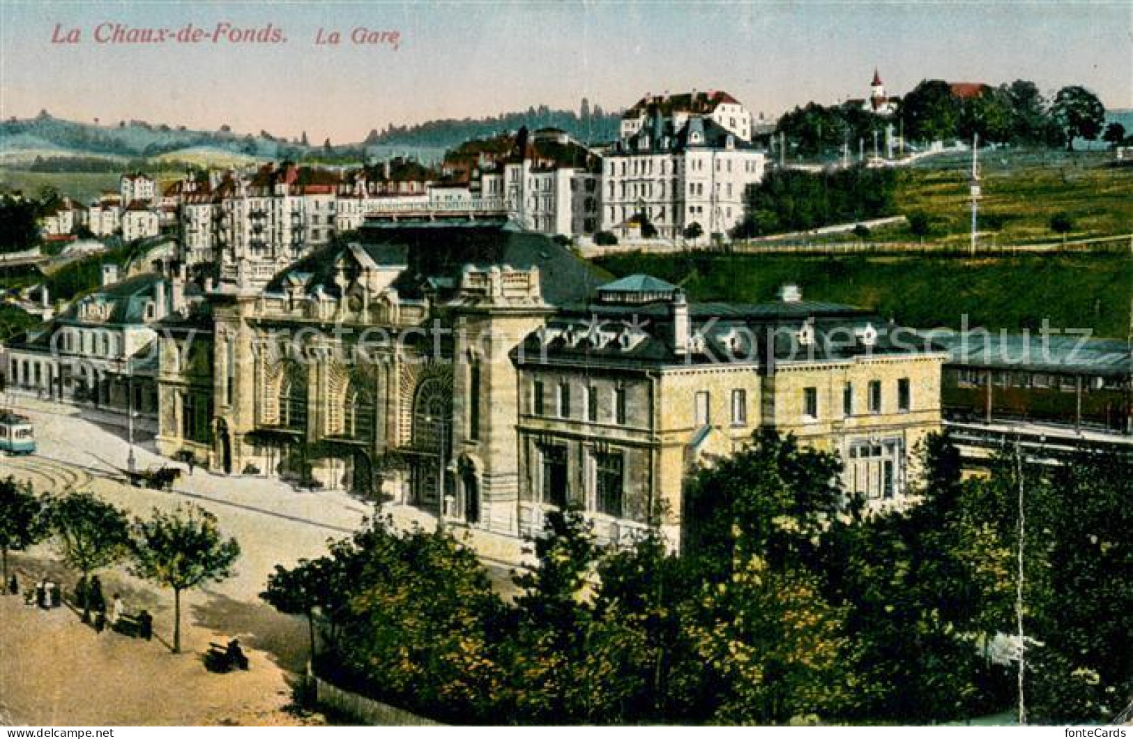 13758619 La Chaux-de-Fonds NE La Gare  - Autres & Non Classés