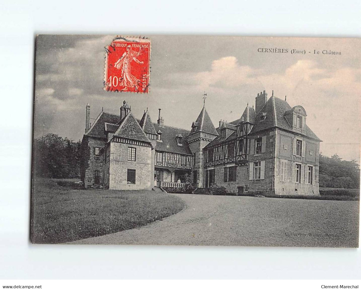 CERNIERES : Le Château - état - Autres & Non Classés