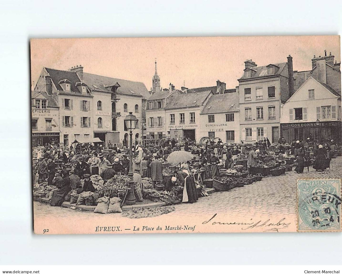 EVREUX : La Place Du Marché-Neuf - Très Bon état - Evreux