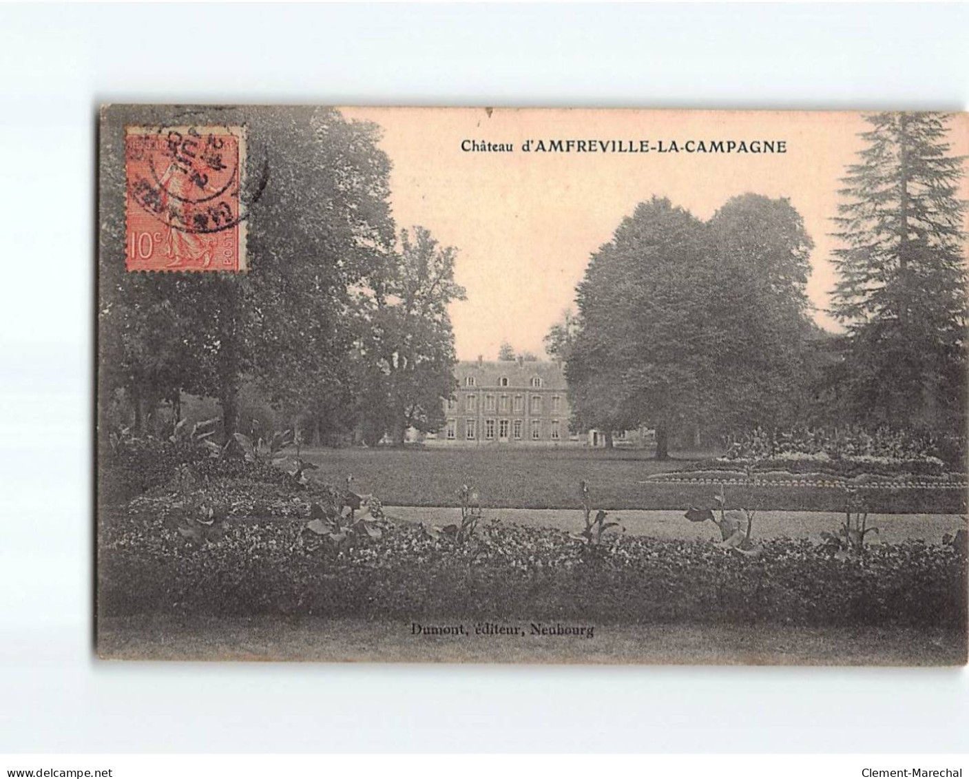 Château D'AMFREVILLE LA CAMPAGNE - état - Sonstige & Ohne Zuordnung
