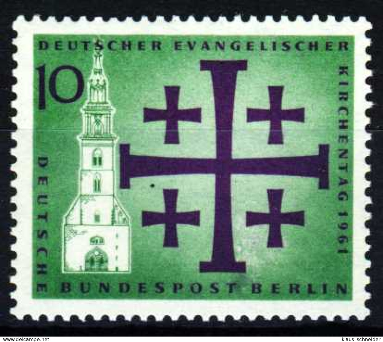 BERLIN 1961 Nr 215 Postfrisch S594D06 - Ongebruikt