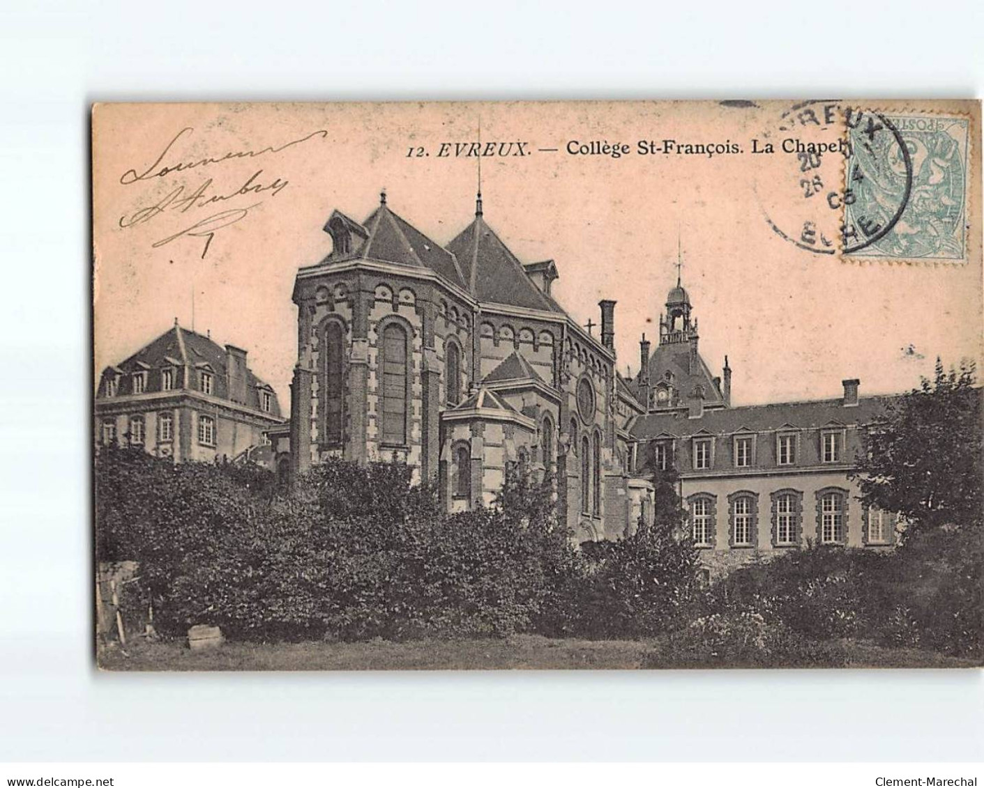 EVREUX : Collège Saint-François, La Chapelle - état - Evreux