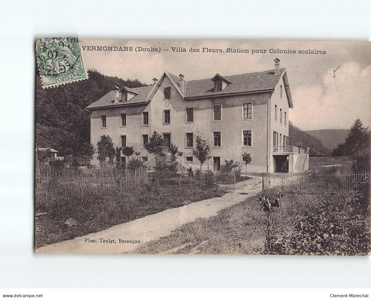 VERMONDANS : Villa Des Fleurs Station Pour Colonies Scolaires - état - Sonstige & Ohne Zuordnung