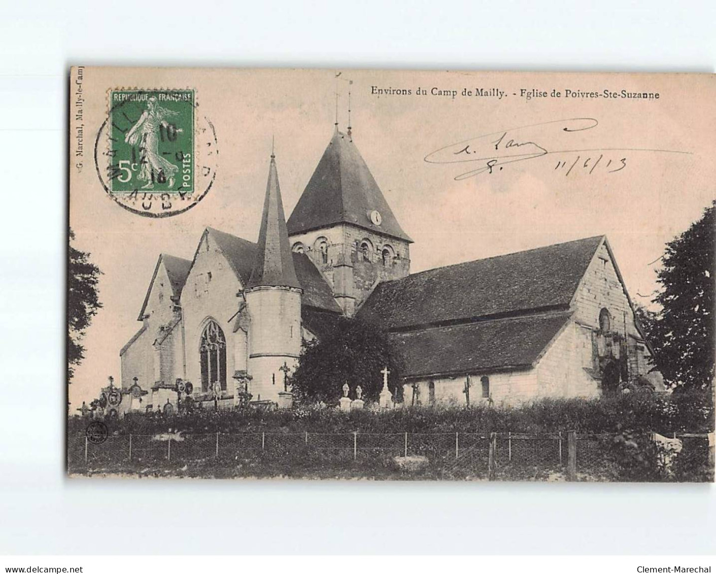 Eglise De Poivres Sainte Suzanne - état - Otros & Sin Clasificación