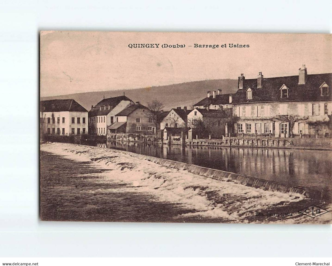 QUINGEY : Barrage Et Usines - état - Other & Unclassified