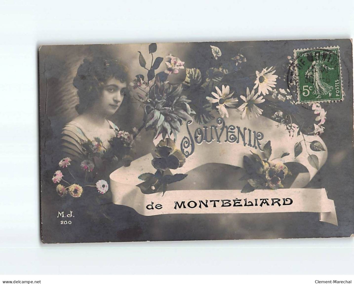 MONTBELIARD : Carte Souvenir - état - Montbéliard