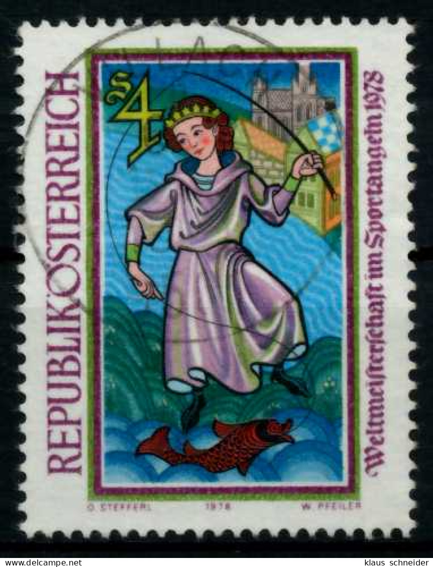 ÖSTERREICH 1978 Nr 1584 Zentrisch Gestempelt X80D6F6 - Used Stamps