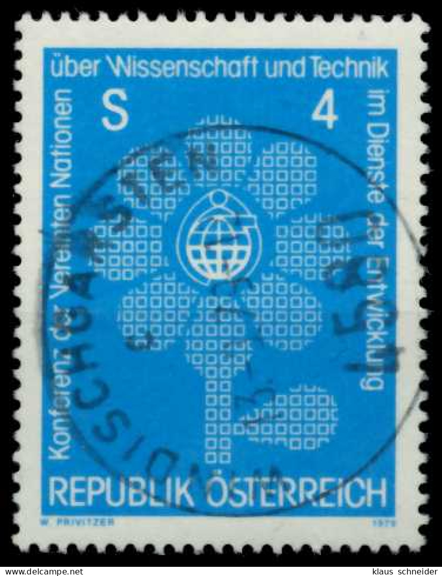 ÖSTERREICH 1979 Nr 1616 Zentrisch Gestempelt X80D902 - Usati