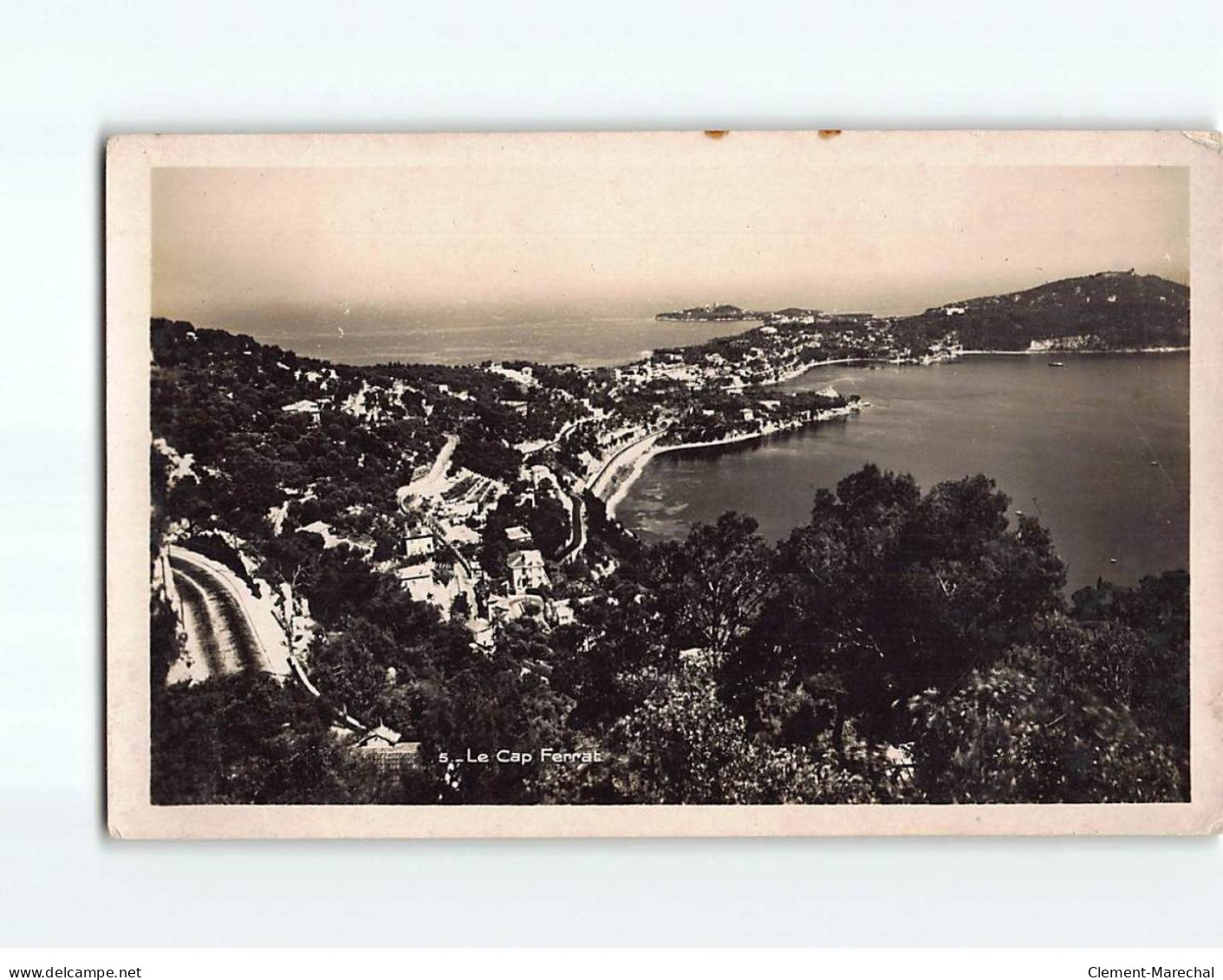 LE CAP FERRAT : Vue Générale - état - Saint-Jean-Cap-Ferrat