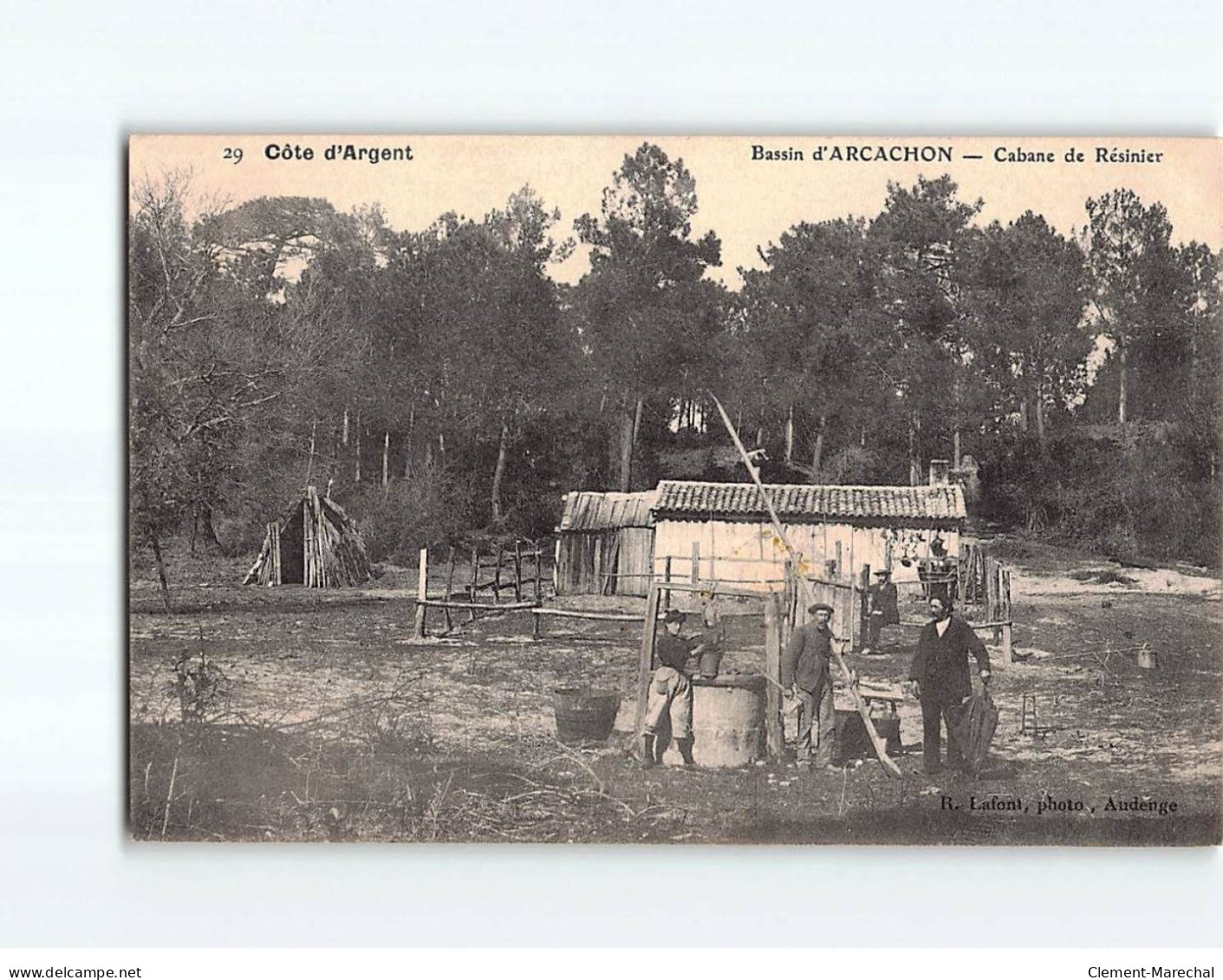 Bassin D'ARCACHON : Cabane De Résinier - Très Bon état - Altri & Non Classificati