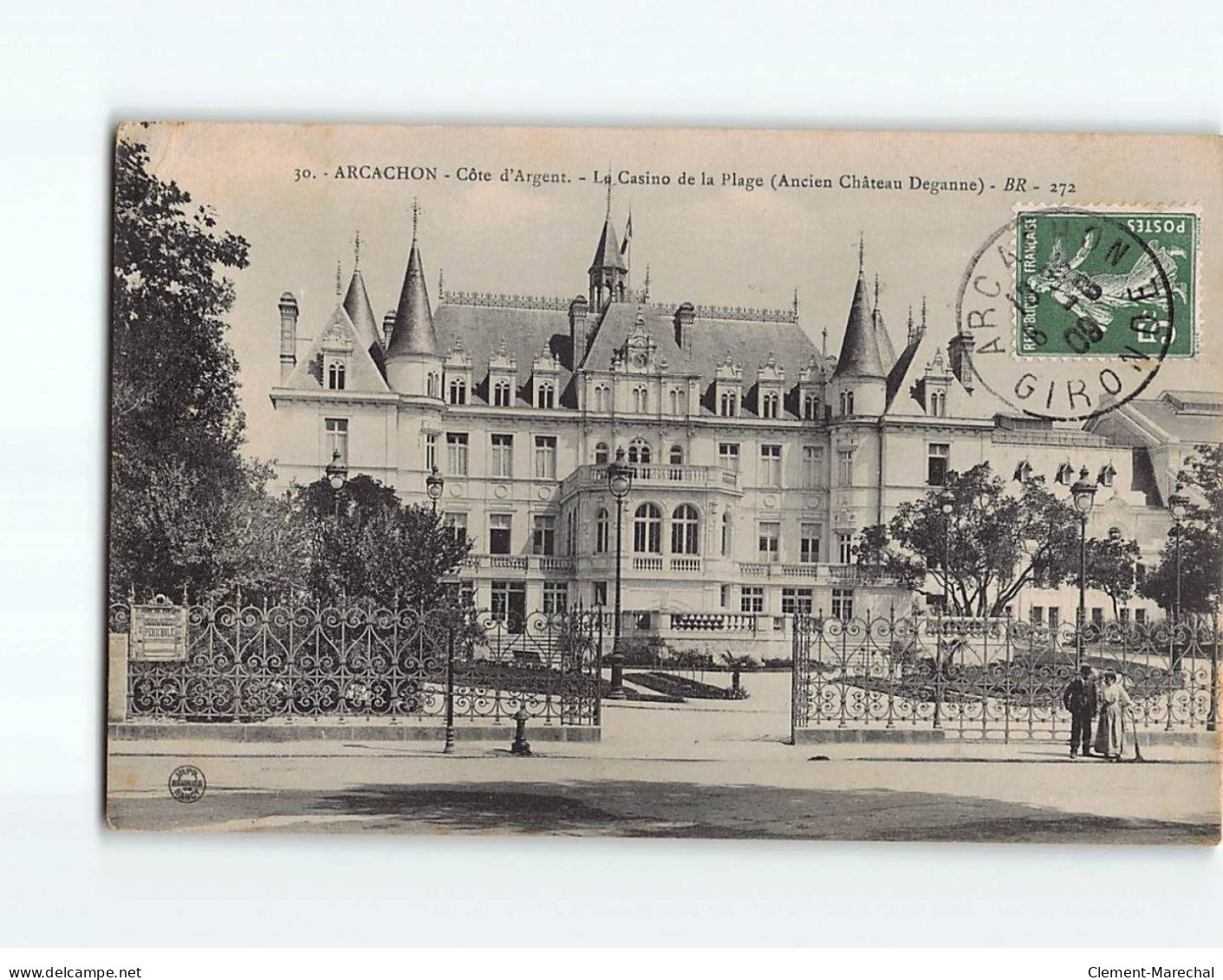 ARCACHON : Le Casino De La Plage - état - Arcachon