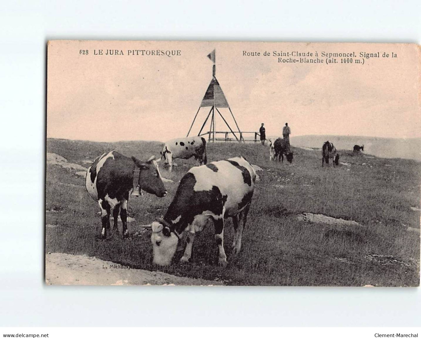 Route De Saint-Claude à Sepmoncel, Signal De La Roche-Blanche - état - Andere & Zonder Classificatie