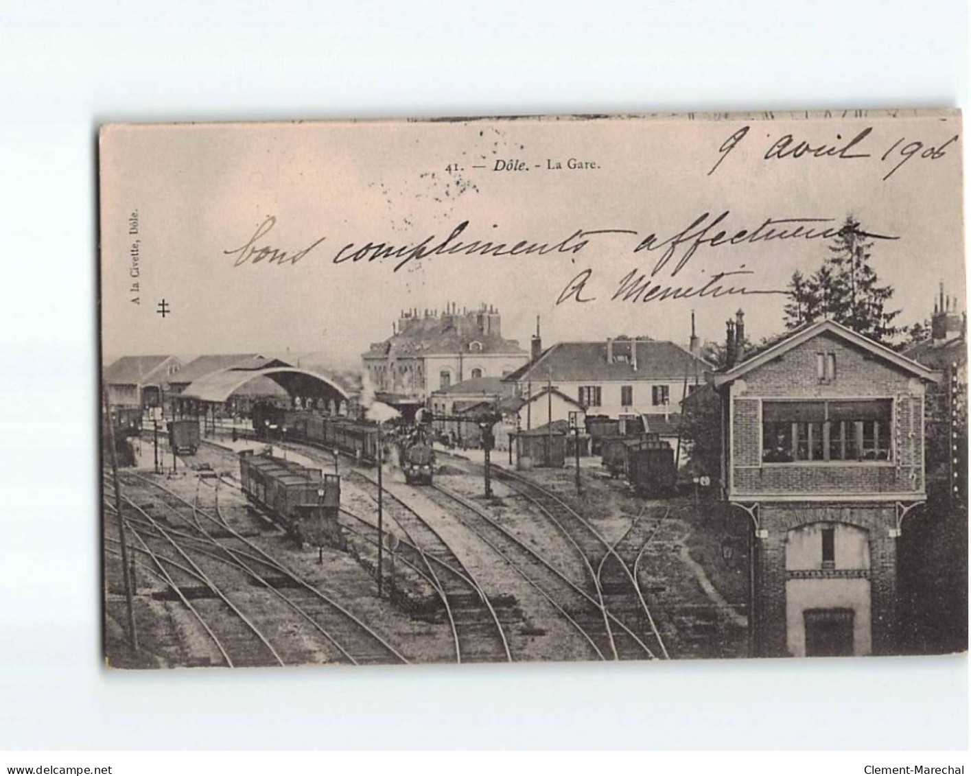 DOLE: La Gare - état - Dole