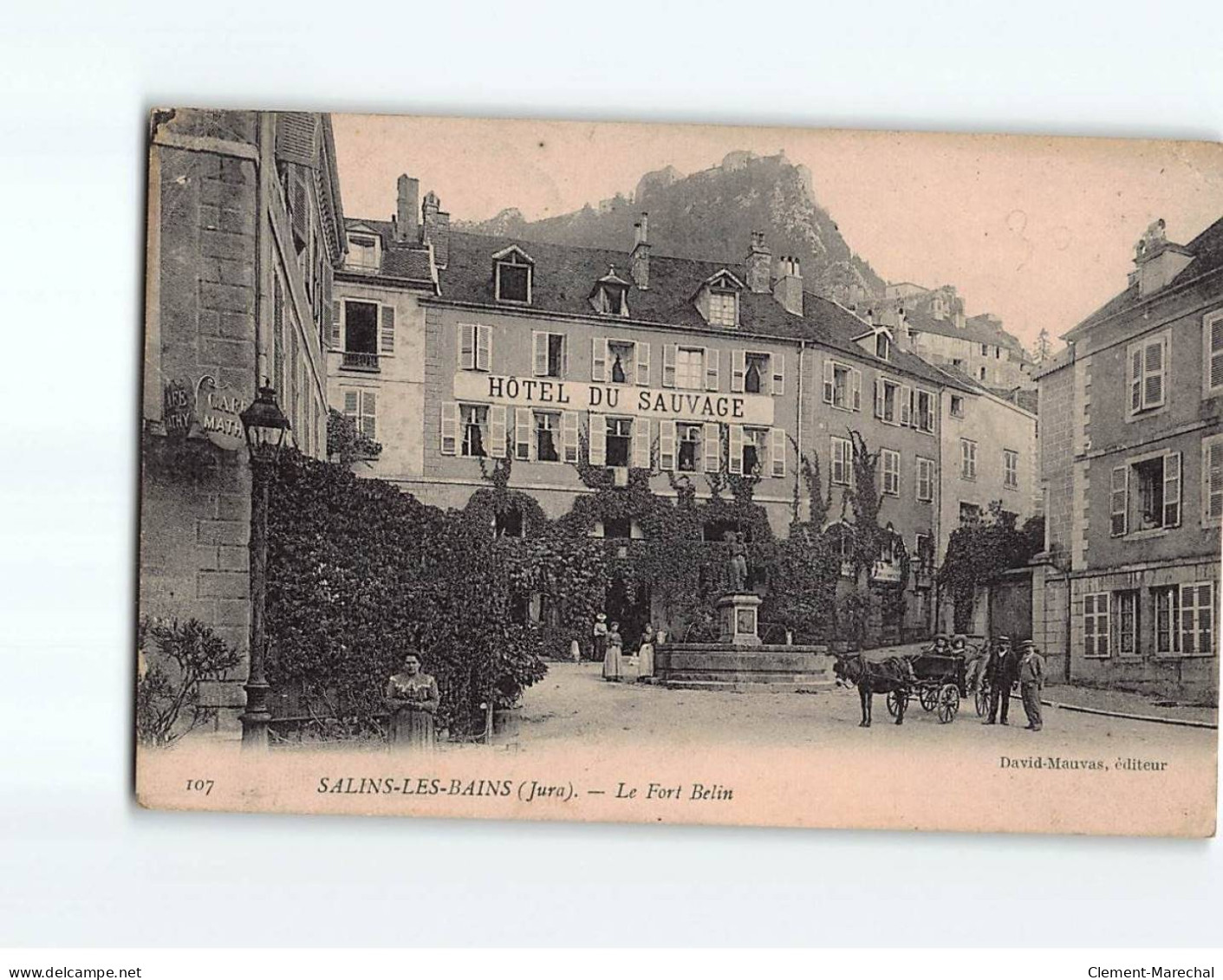 SALINS LES BAINS : Le Fort Belin - état - Andere & Zonder Classificatie