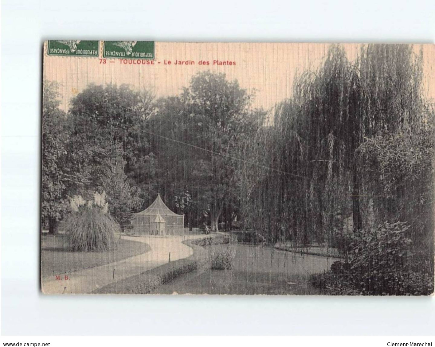 TOULOUSE : Le Jardin Des Plantes - Très Bon état - Toulouse