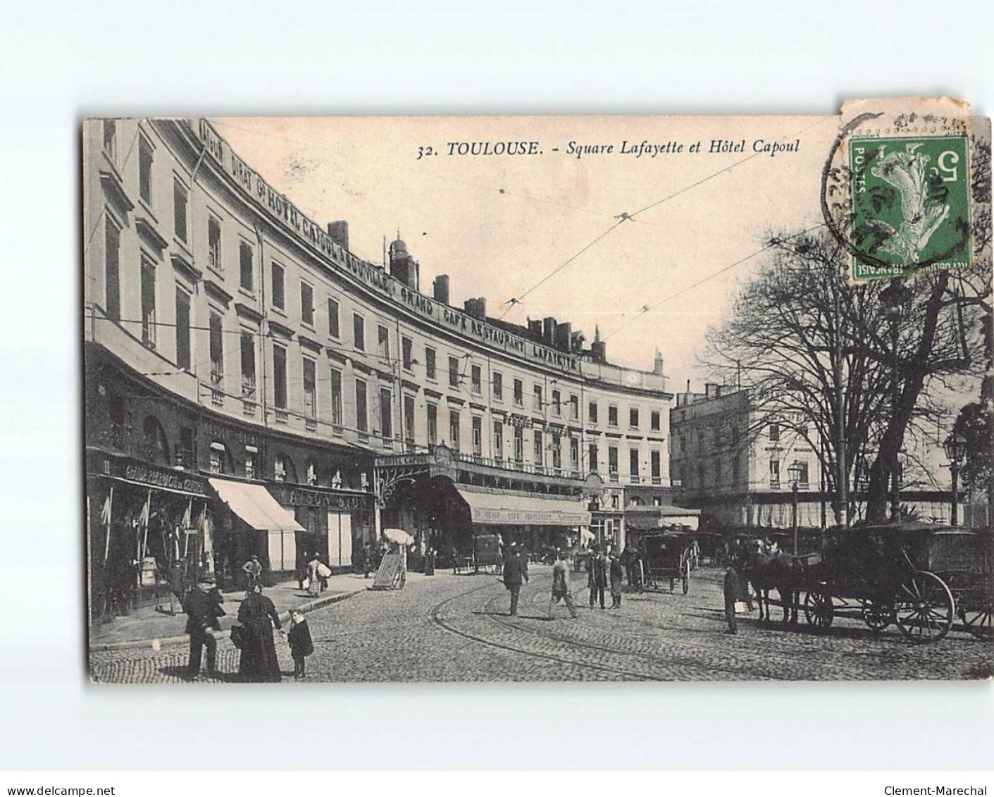 TOULOUSE : Square Lafayette Et Hôtel Capoul - Très Bon état - Toulouse