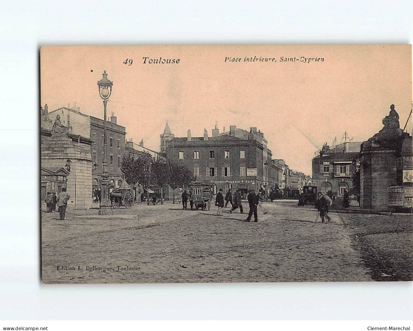 TOULOUSE : Place Intérieure, Saint-Cyprien - Très Bon état - Toulouse