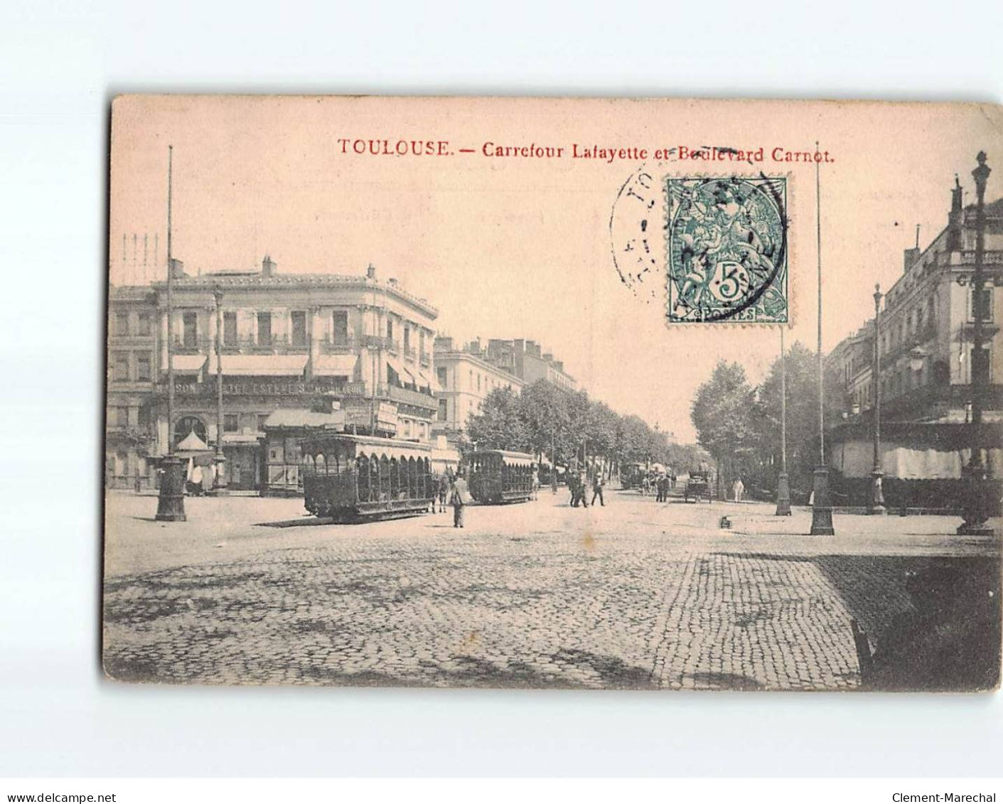 TOULOUSE : Carrefour Lafayette Et Boulevard Carnot - état - Toulouse