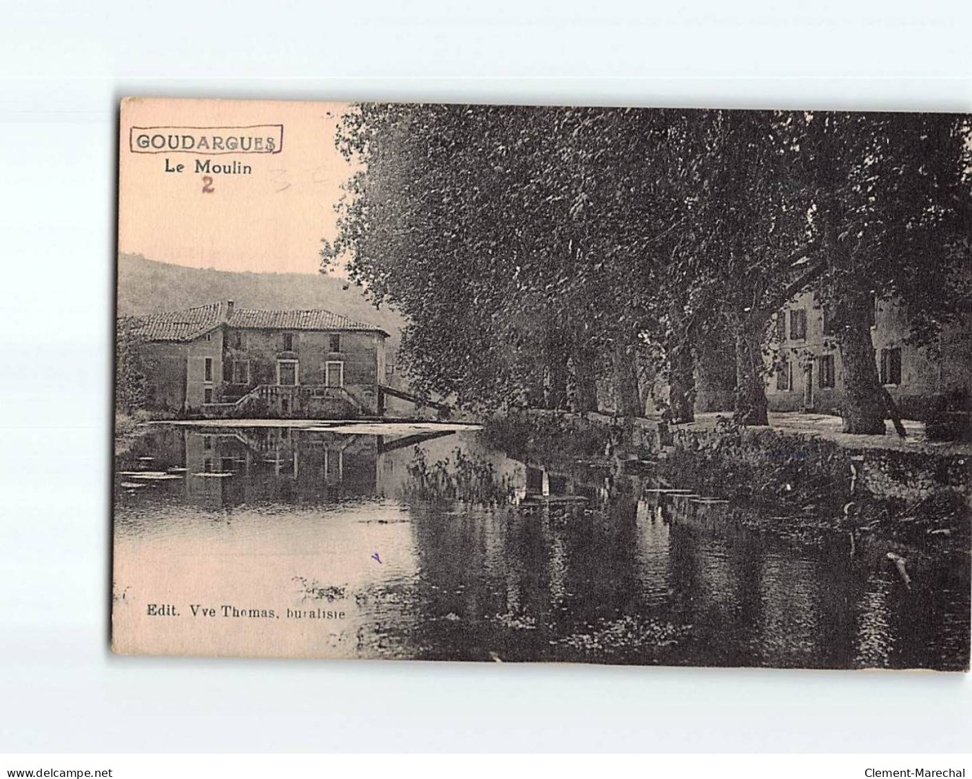 GOUDARGUES : Le Moulin - Très Bon état - Sonstige & Ohne Zuordnung