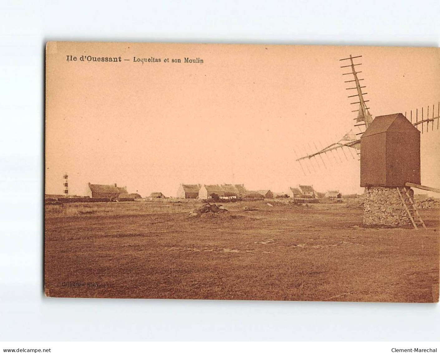 OUESSANT : Loqueltas Et Son Moulin - Très Bon état - Ouessant