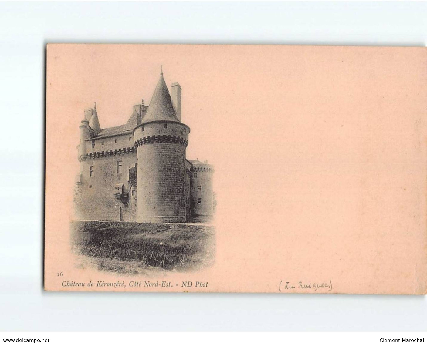Le Château De Kérouzéré - Très Bon état - Altri & Non Classificati
